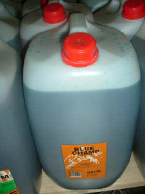 Udlejning og salg af koncentrat til slushice/saft, 10 liter, skaffevare - 86488  Aamand Udlejningscenter.