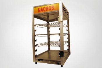 Lej og udlejning af nachos varmeskab med hylder, til ost - 86802  Aamand Udlejningscenter.