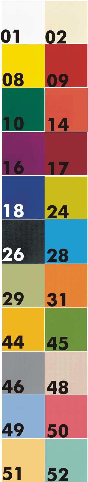 Salg af servietter, duni, 3-lags, 40x40cm, 125 stk - farver  Aamand Udlejningscenter.
