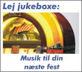 Jukeboxudlejning - Lej jukeboxe, karaokeanl�g - online - Aamand Udlejningscenter
