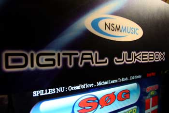 Jukeboxudlejning - jukeboks til udlejning - NSM digitaljukeboks - www.aamands.dk