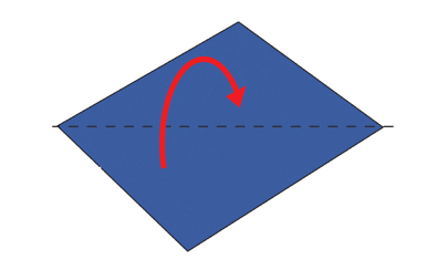 Foldening nr 1 af.... Sejlet vspace=