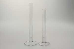 Udlejning af vaser, orkide, runde, 30,5 cm høj, glas - 10705  Aamand Udlejningscenter.