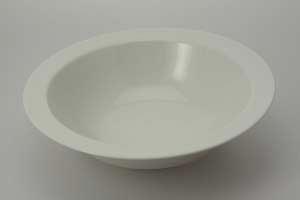 Udlejning af kartoffelskl,  26 cm, hvid porceln - 11403 Alt til festen - Aamand Udlejningscenter.