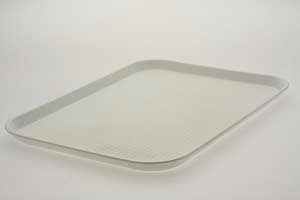 Udlejning af serveringsbakker, hvid plast, 41x30 cm - 30601 Alt til festen - Aamand Udlejningscenter.