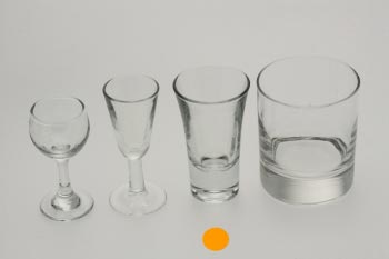 Udlejning af shotglas, 5.7 cl - 41010 Alt til festen - Aamand Udlejningscenter.