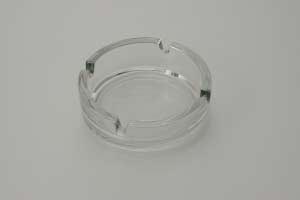 Udlejning af glasaskeb�gre, klar, 11 cm - 50601  Aamand Udlejningscenter.