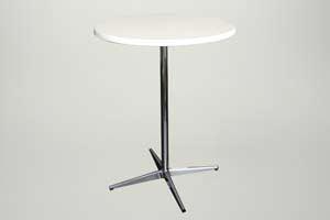 Udlejning af runde st�borde model c, 110 cm, � 80 cm - 70214  Aamand Udlejningscenter.