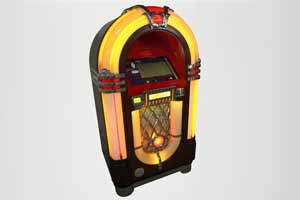 Digitaljukebox udlejning af sir juke retro - 86092  Aamand Udlejningscenter.