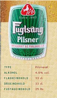 Salg af l, pilsner, 33 cl, 30 stk, excl pant - 86711  Aamand Udlejningscenter.