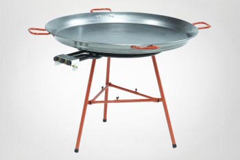 Lej og udlejning af paella pande 115 cm, 33kw, excl rengring, leje 1. dag, - 86860  Aamand Udlejningscenter.