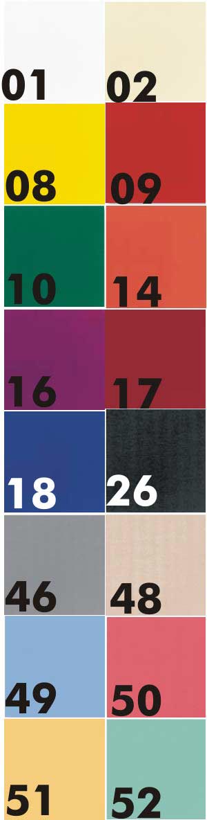 Salg af servietter, dunilin, 48x48cm, 40 stk - farver:  Aamand Udlejningscenter.