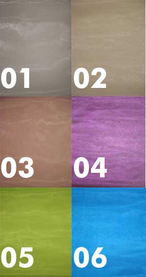 Salg af organza de luxe, 40 cm x 9 m - 98699 Alt til festen - Aamand Udlejningscenter.