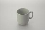  Udlejning kaffe/the-krus, 9 cm, hvid basis - Aamand Udlejningscenter.