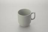  Udlejning af kaffe/the-krus, 9 cm, hvid basis - Aamand Udlejningscenter.