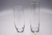  Udlejning Vaser, cylinderglas, runde,  9 cm, 30 cm hj  Aamand Udlejningscenter.