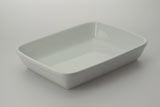  Udlejning af ildfaste fade, 30x24x6 cm, hvid, kera, hvid porceln - Aamand Udlejningscenter.