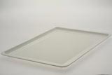  Udlejning Serveringsbakker, hvid plast, 45x30,5 cm  Aamand Udlejningscenter.