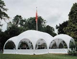  Udlejning 6x9 m telt, multi pavillon uden gulv. - Aamand Udlejningscenter.