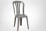 Udlejning af plaststole, grå kun til indendørs brug - Aamand Udlejningscenter.
