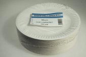 Udlejning paptallerken, 18cm pap, 100 stk(engangs) - Aamand Udlejningscenter.